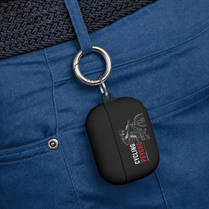Cycling Psycho - Gravity Rebel - Black - AirPods Clip-On Case Cover