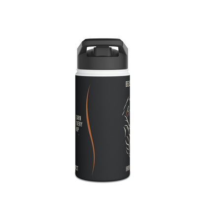 Beast Mode - Iron Instinct - Black - Stainless Steel Water Bottle