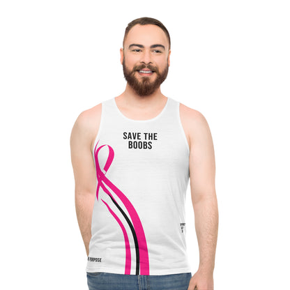 Pink Purpose - White - Unisex Tank Top