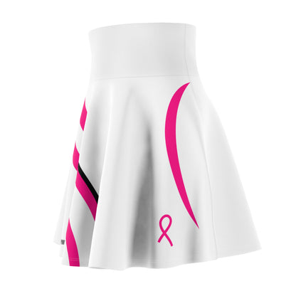Pink Purpose - White - Women’s Skater Skirt