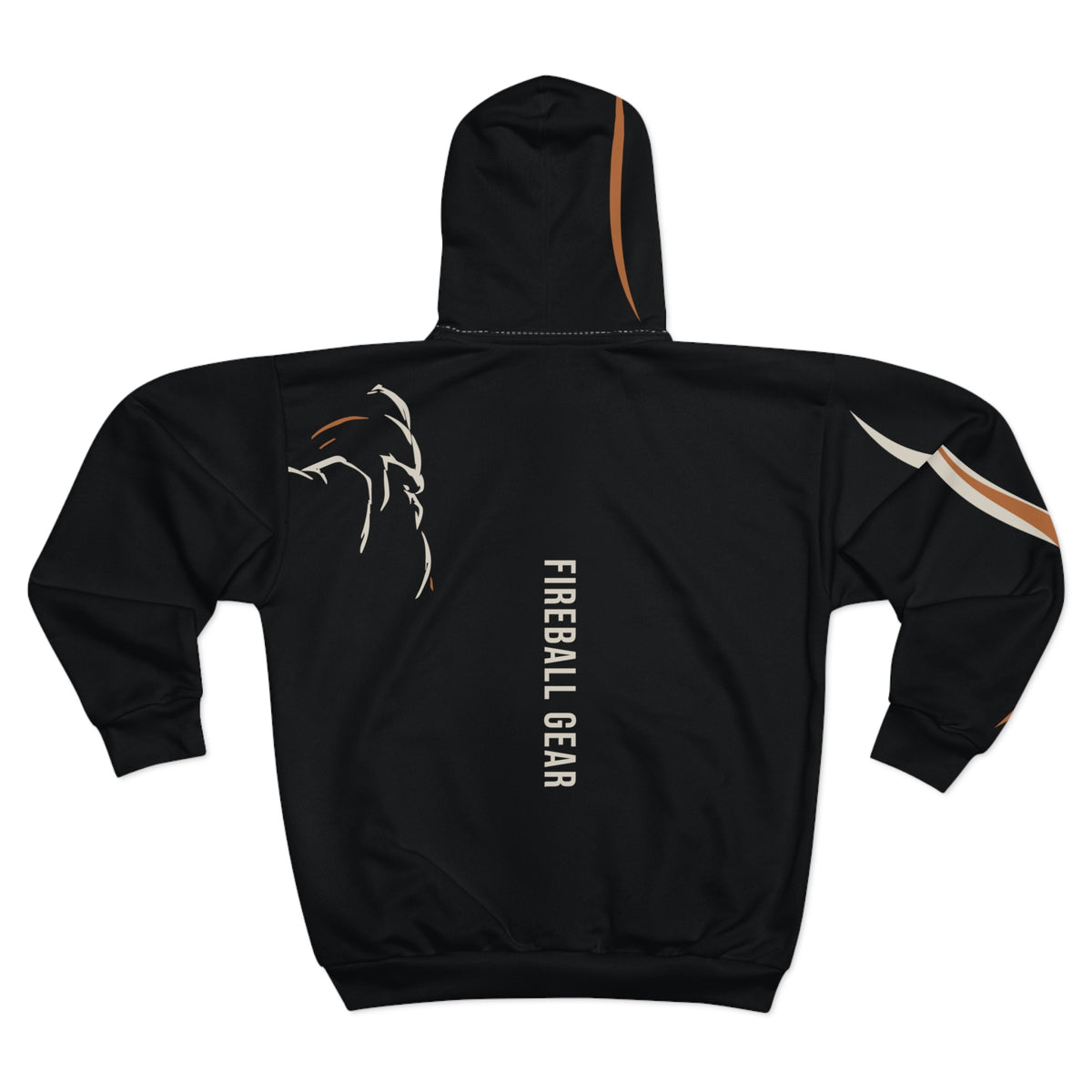 Beast Mode - Iron Instinct - Black - Unisex Zip Hoodie