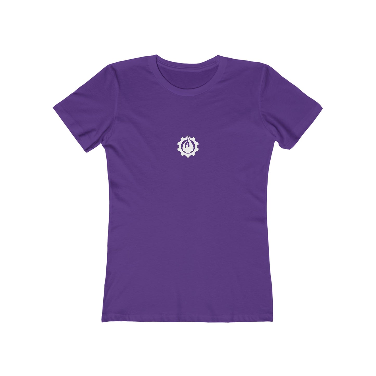 Fireball Gear - Flame &amp; Gear - Weiß - Damen Slim Fit T-Shirt