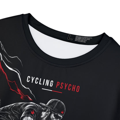 Cycling Psycho - Gravity Rebel - Black - Women’s Short Sleeve Shirt
