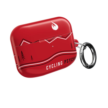 Cycling Psycho - Gravity Rebel - Red - AirPods Case