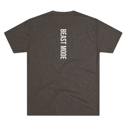 Beast Mode Series - Verdiene dir das Bullseye - Unisex Triblend T-Shirt