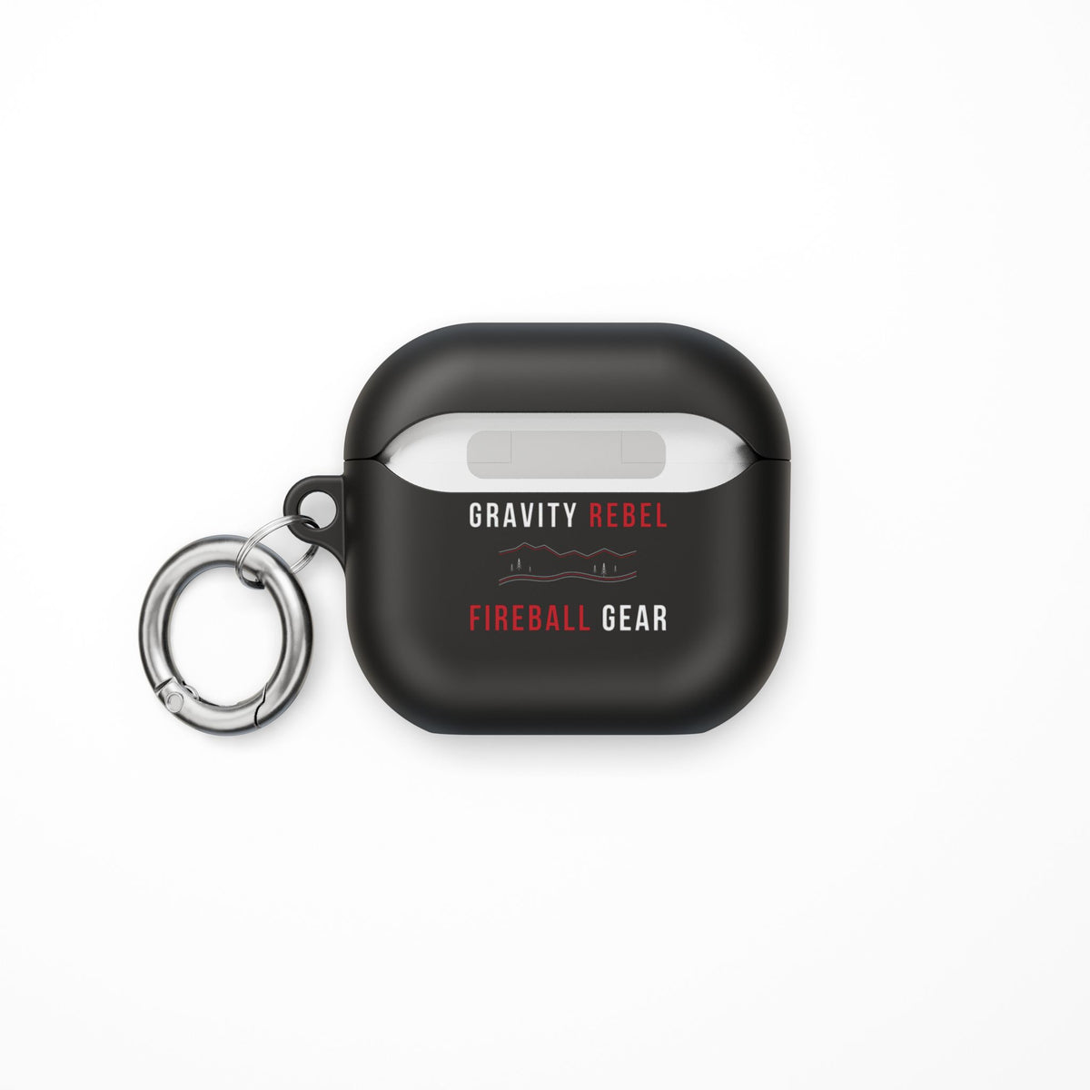Cycling Psycho - Gravity Rebel - Black - AirPods Clip-On Case Cover
