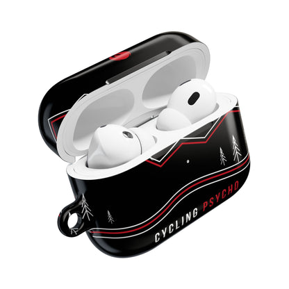 Cycling Psycho - Gravity Rebel - Black - AirPods Case