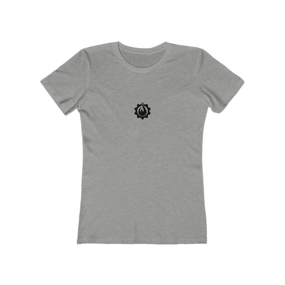Fireball Gear - Flame & Gear - Black - Women's Slim Fit - Fitness T-shirt