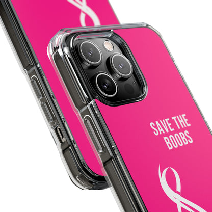 Pink Purpose - Hot Pink - Magnetic Clear Impact iPhone Case