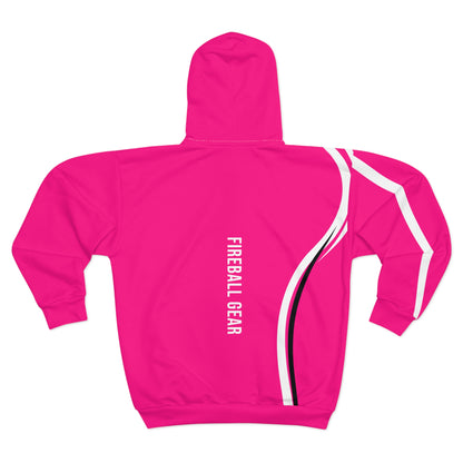 Pink Purpose - Hot Pink - Unisex Zip Hoodie
