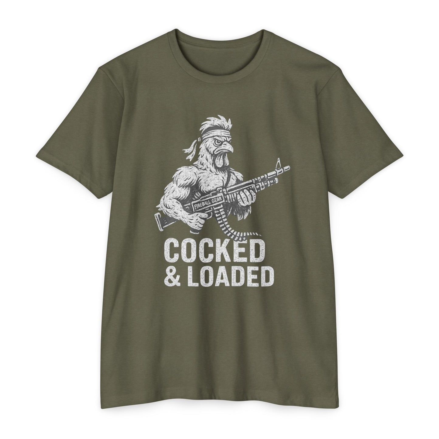 Cocked and Loaded - Humor T-shirt