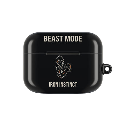 Beast Mode - Iron Instinct - Black - AirPods Case