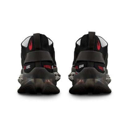 Cycling Psycho - Gravity Rebel - Black - Men’s Mesh Sneakers