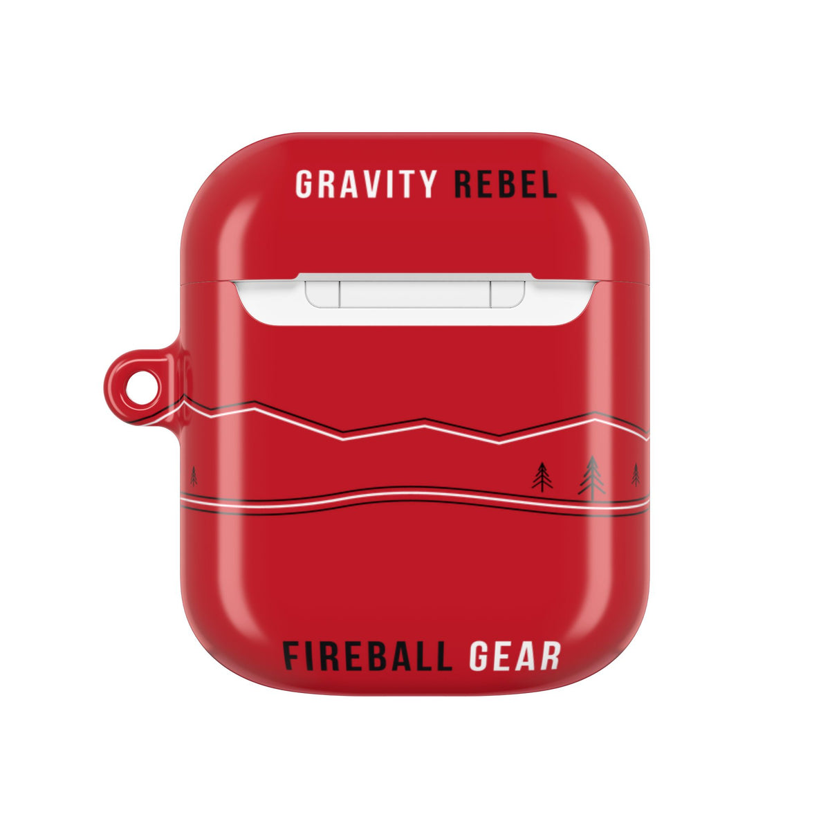 Cycling Psycho - Gravity Rebel - Red - AirPods Case
