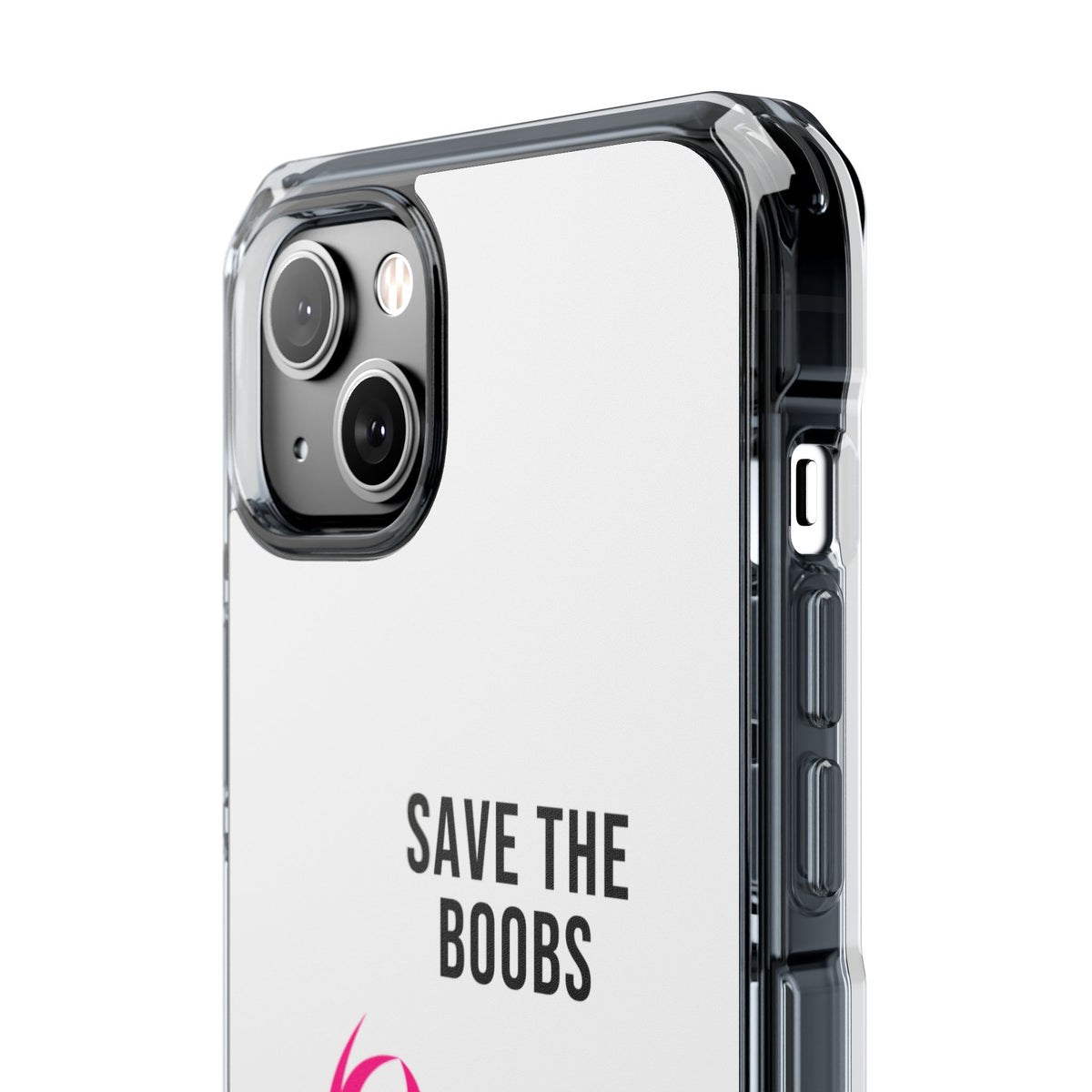 Pink Purpose - White - Magnetic Clear Impact iPhone Case