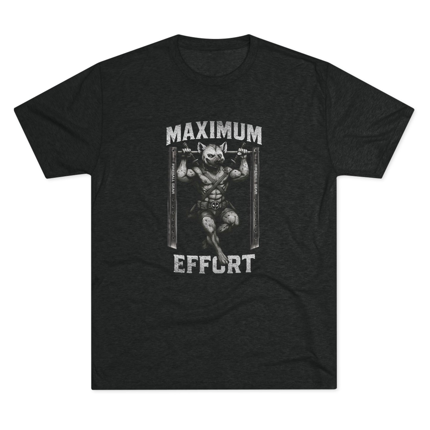 Beast Mode Series - Maximum Effort - Fitness Triblend T-shirt