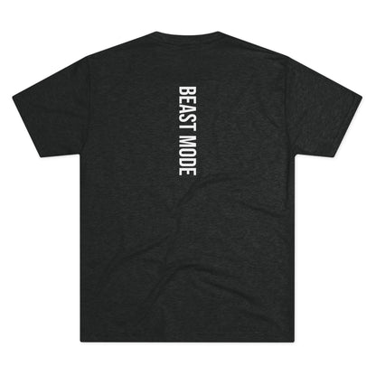 Beast Mode Series - Verdiene dir das Bullseye - Unisex Triblend T-Shirt