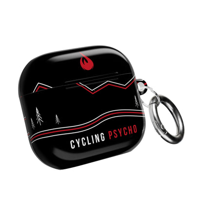 Cycling Psycho - Gravity Rebel - Black - AirPods Case