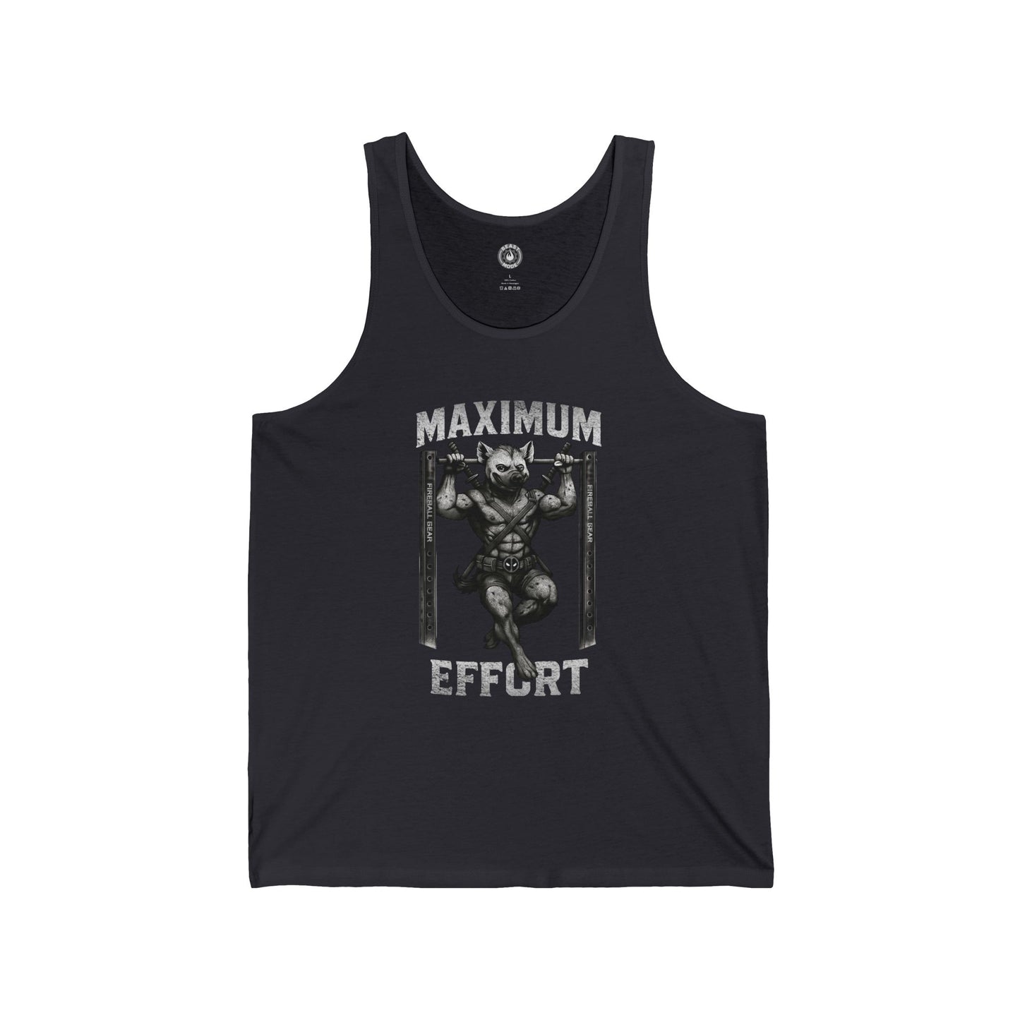 Beast Mode Series - Maximum Effort - Fitness Jersey Tank Top