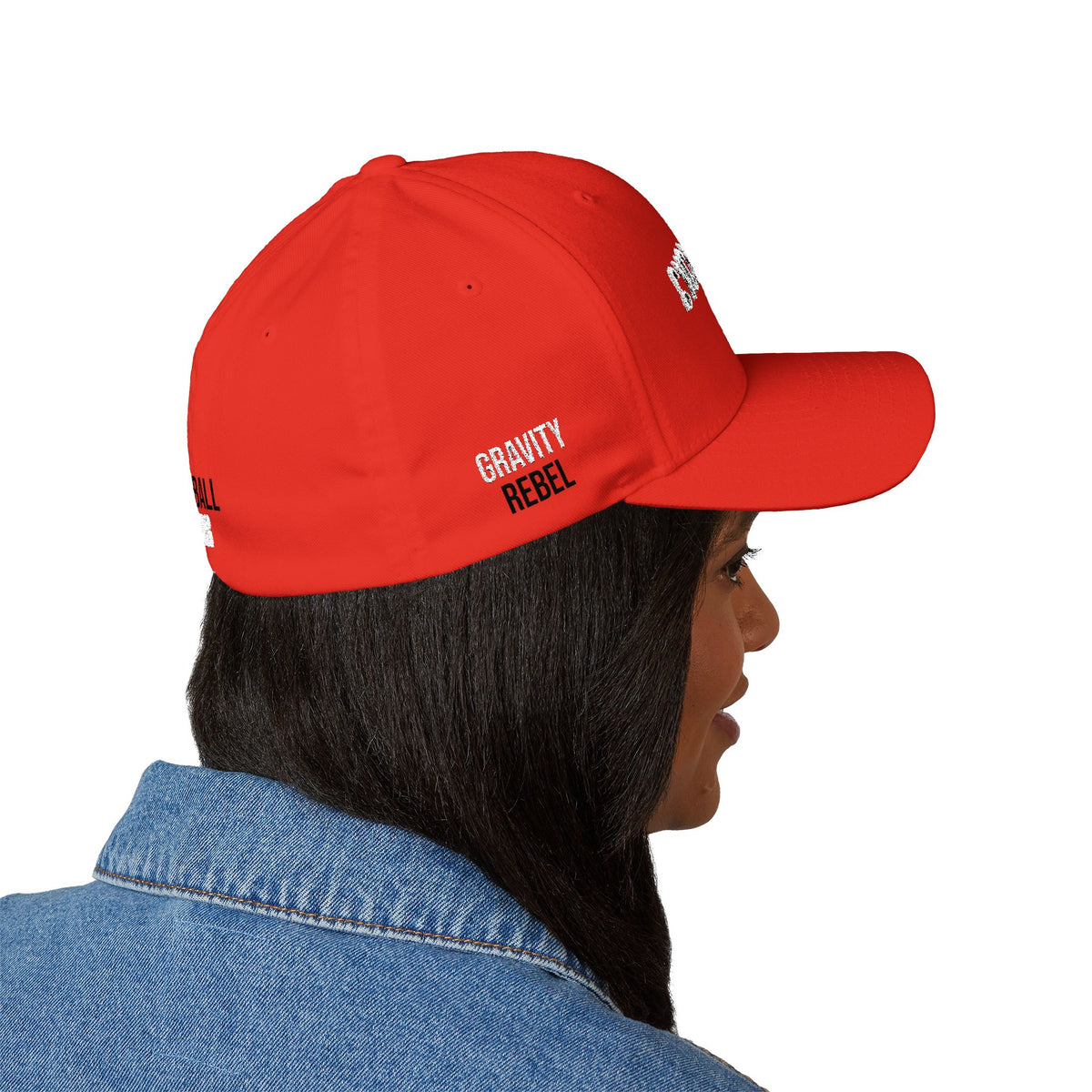 Cycling Psycho - Gravity Rebel - Red - Flexfit Hat