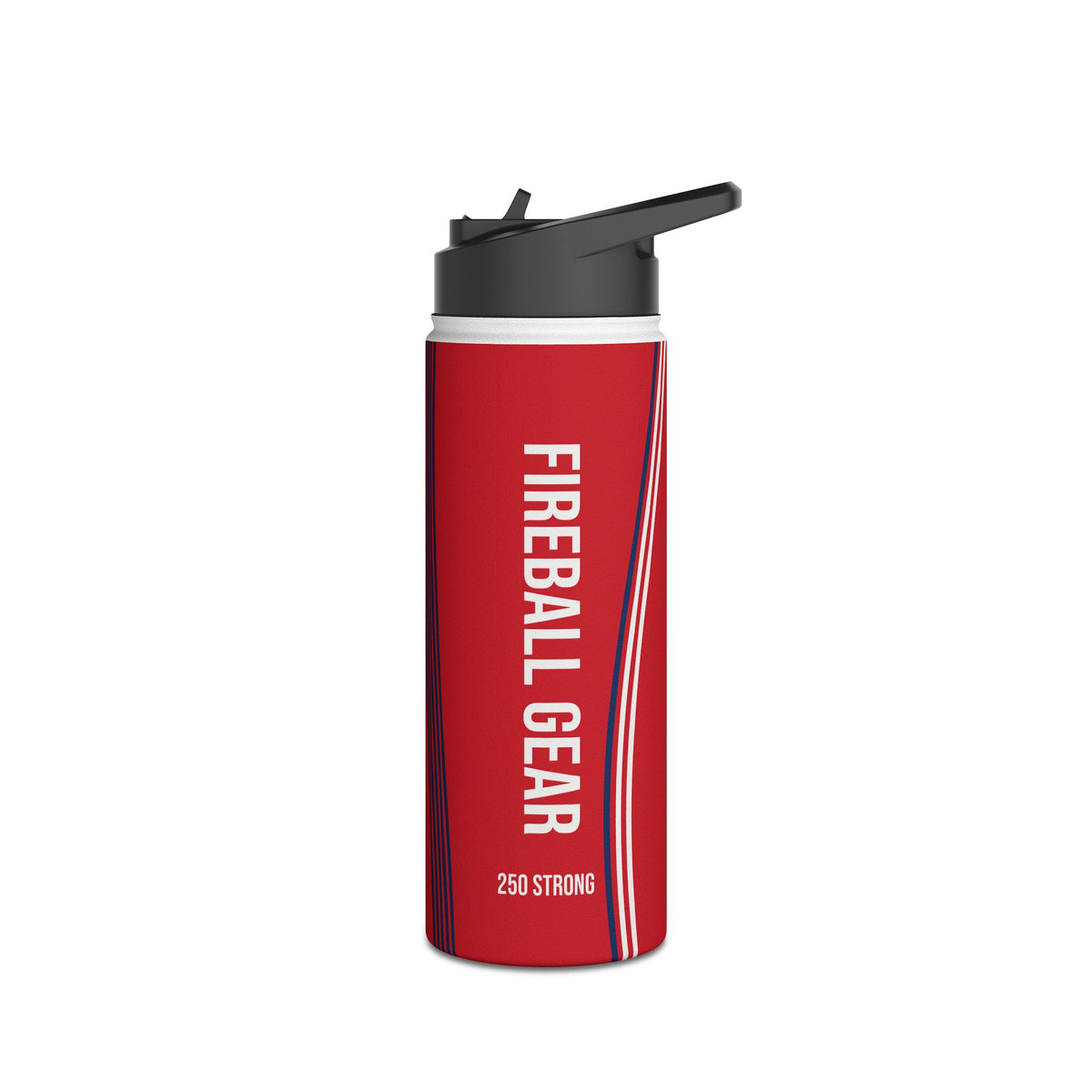 250 Strong - Red - Stainless Steel Water Bottle