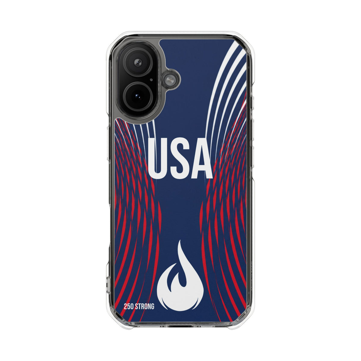 250 Strong - Magnetic Clear Impact iPhone Cases