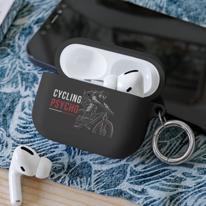 Cycling Psycho - Gravity Rebel - Black - AirPods Clip-On Case Cover