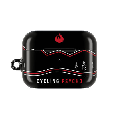 Cycling Psycho - Gravity Rebel - Black - AirPods Case