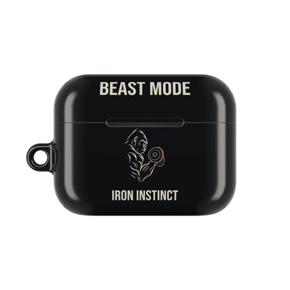 Beast Mode - Iron Instinct - Black - AirPods Case