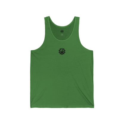 Fireball Gear – Flamme &amp; Ausrüstung – Schwarz – Unisex Jersey Tank Top