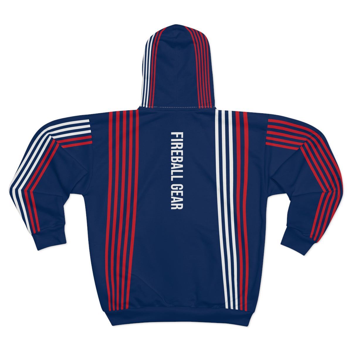 250 Strong - Navy - Unisex Zip Hoodie