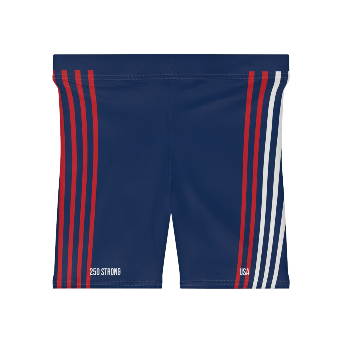 250 Strong - Navy - Women's Biker Shorts
