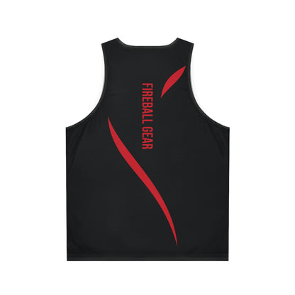 Flames Edge - Black - Unisex Tank Top