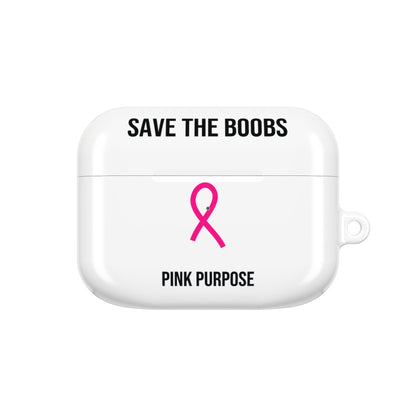 Pink Purpose - White - AirPods Case