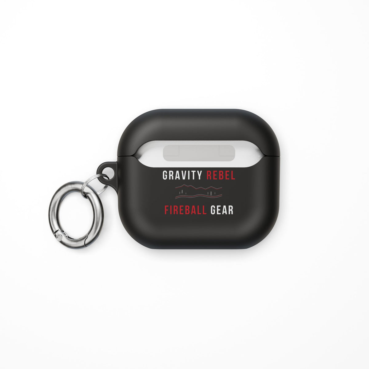 Cycling Psycho - Gravity Rebel - Black - AirPods Clip-On Case Cover