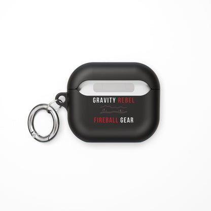 Cycling Psycho - Gravity Rebel - Black - AirPods Clip-On Case Cover