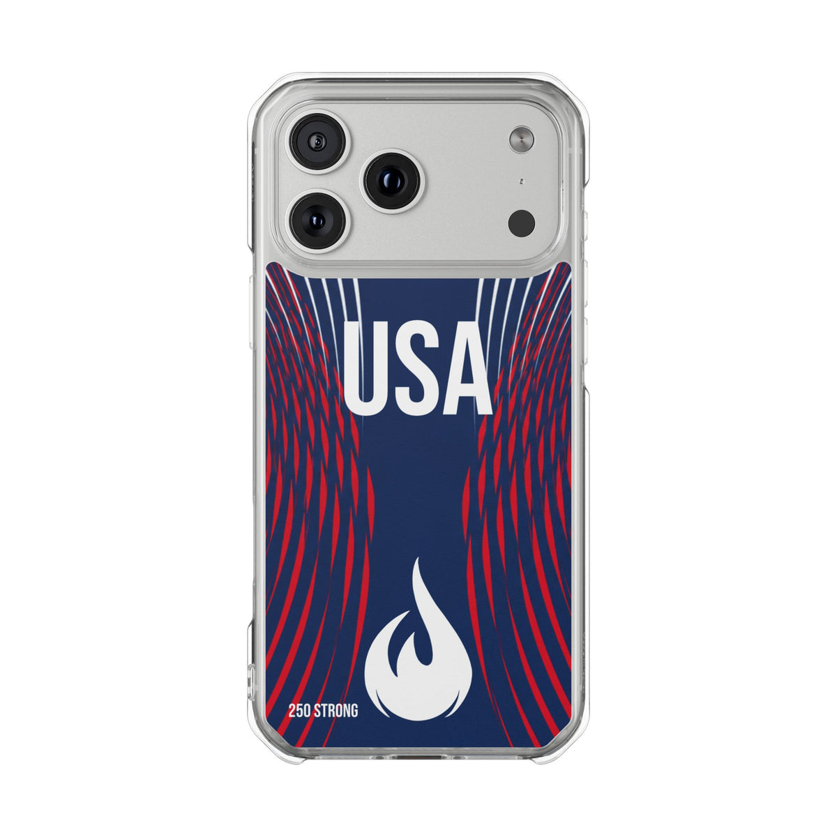 250 Strong - Magnetic Clear Impact iPhone Cases