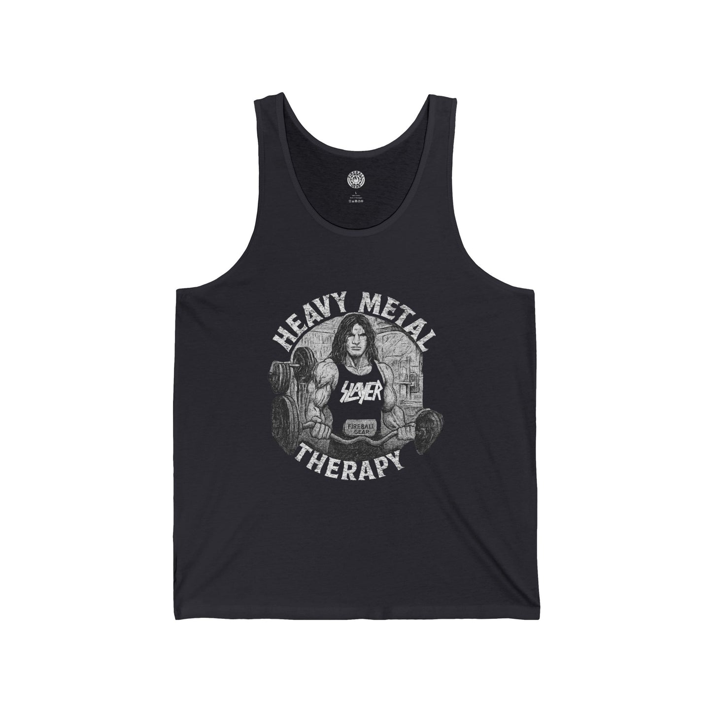 Heavy Metal Therapie - Unisex Jersey Tank Top