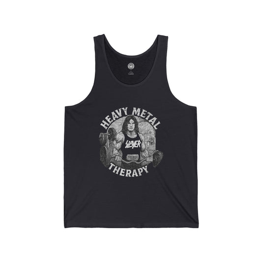 Heavy Metal Therapy - Fitness Jersey Tank Top