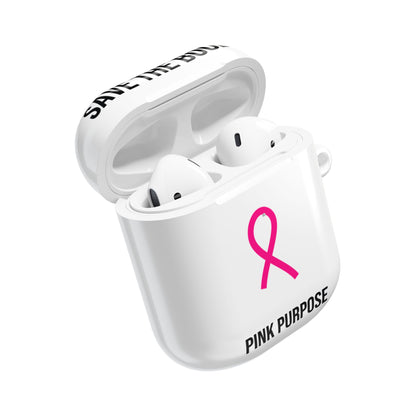 Pink Purpose - White - AirPods Case