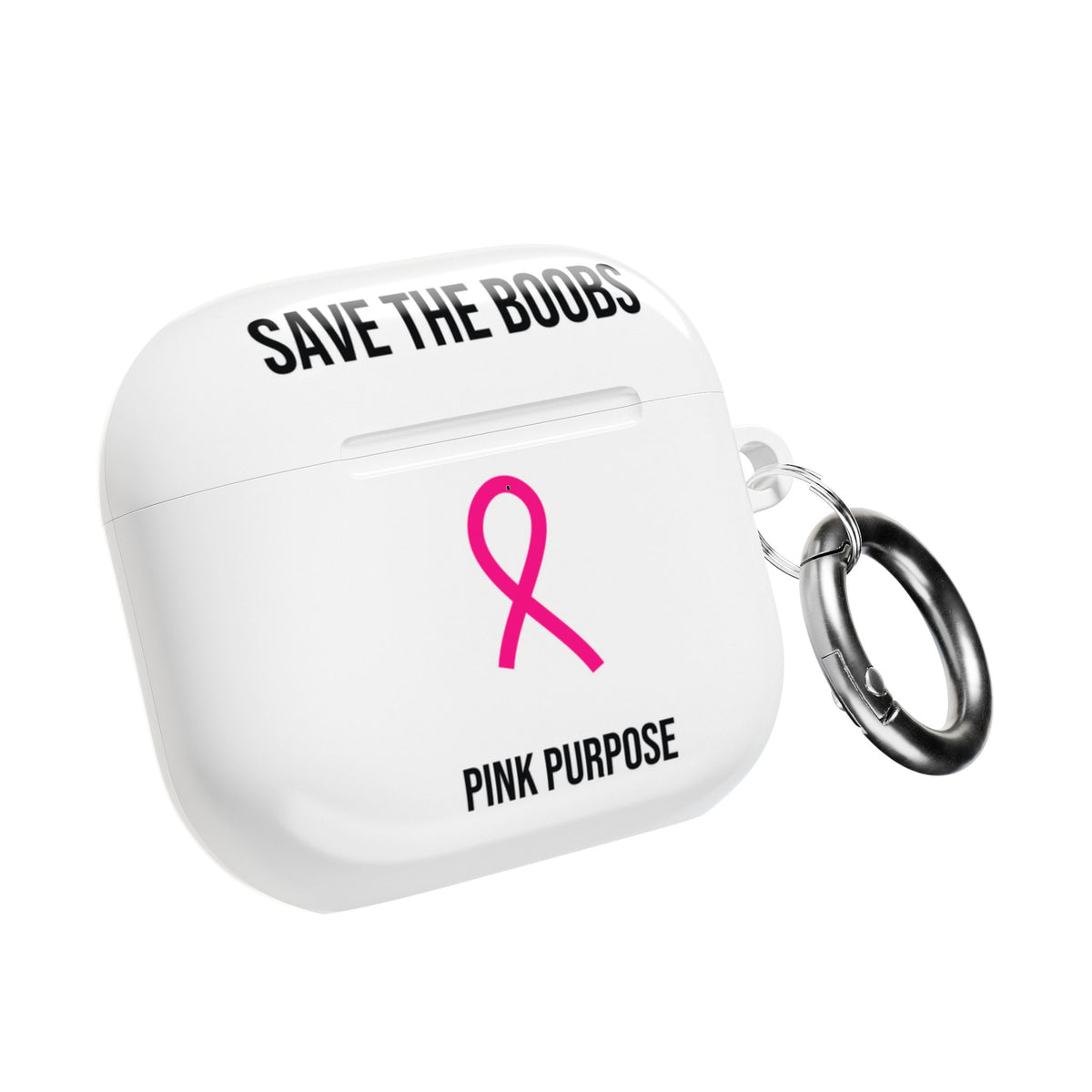 Pink Purpose - White - AirPods Case