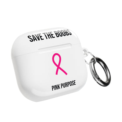 Pink Purpose - White - AirPods Case