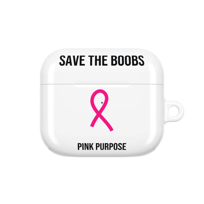 Pink Purpose - White - AirPods Case