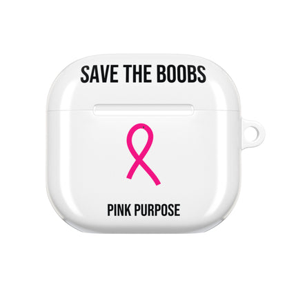 Pink Purpose - White - AirPods Case