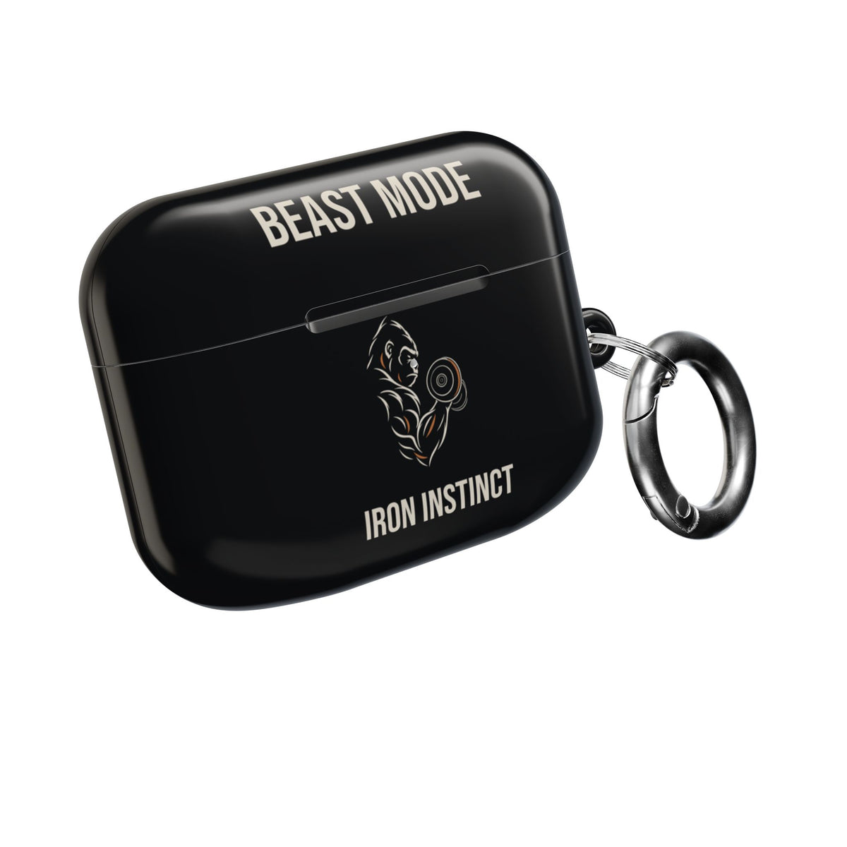 Beast Mode - Iron Instinct - Black - AirPods Case