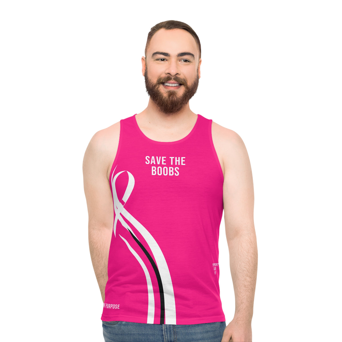 Pink Purpose - Hot Pink - Unisex Tank Top