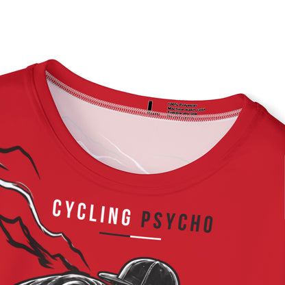 Cycling Psycho - Gravity Rebel - Red - Unisex Cycling Jersey