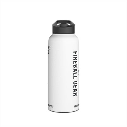 Pink Purpose - White - Stainless Steel Water Bottle