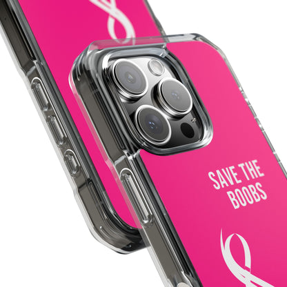 Pink Purpose - Hot Pink - Magnetic Clear Impact iPhone Case