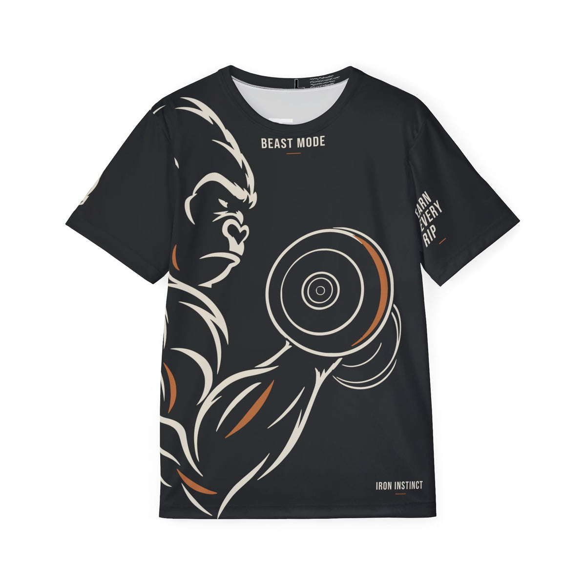 Beast Mode - Iron Instinct - Black - Unisex Performance Jersey